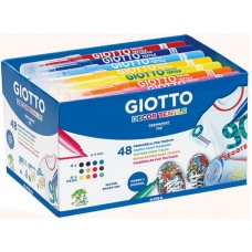 GIOTTO DECOR TEXTILE SCHOOLPACK 48 PENNARELLI