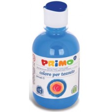 PRIMO COLORE X TESSUTO BOTTIGLIA 300ML CIANO