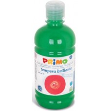 PRIMO TEMPERA LIQUIDA BOTTIGLIA 500ML VERDE