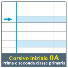ONE COLOR QUADERNO PER DISGRAFICI  MAXI A 100GR  RIGO A PRIMA E SECONDA ELEMENTARECONF.6 