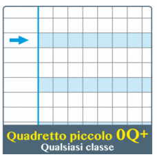 ONE COLOR QUADERNO PER DISGRAFICI  MAXI 10MM PLUS 100GR CONF. 6 PEZZI