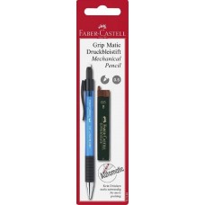 FABER CASTELL GRIP MATIC PORTAMINE BLISTER 1 PORTAMINE CON MINE