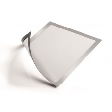 DURABLE DURAFRAME MAGNETIC CORNICE ADESIVA A4 SILVER CF.5