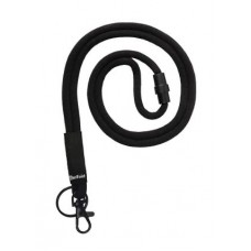 TARIFOLD LACCIO PER PORTABADGE CONFORT CON MOSCHETTONE NERO CONF.10