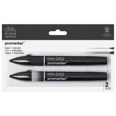 WN PROMARKER PENNARELLO SET COLORE NERO E BLENDER