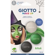 GIOTTO FACE PAINT WITCH BLISTER 3*5ML