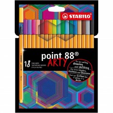 STABILO POINT 88 ARTY CONF.CARTONE 24 COLORI ASS..