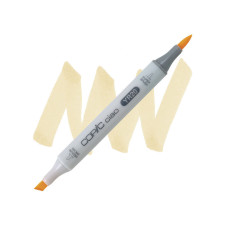 COPIC CIAO PANTONE PENNARELLO SUPER BRUSH E MEDIUM BROAD YR20 YELLOWISH SHADE