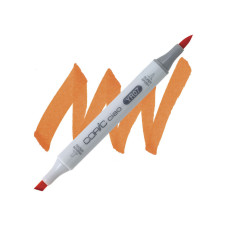 COPIC CIAO PANTONE PENNARELLO SUPER BRUSH E MEDIUM BROAD YR07 CADMIUM ORANGE