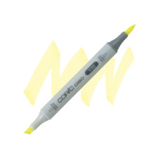 COPIC CIAO PANTONE PENNARELLO SUPER BRUSH E MEDIUM BROAD Y00 BARIUM YELLOW