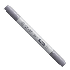 COPIC CIAO PANTONE PENNARELLO SUPER BRUSH E MEDIUM BROAD BV23 GRAYISH LAVENDER