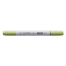 COPIC CIAO PENNARELLO SUPER BRUSH E MEDIUM BROAD YG03 YELLOW GREEN