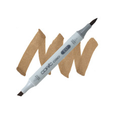 COPIC CIAO PANTONE PENNARELLO SUPER BRUSH E MEDIUM BROAD E57 LIGHT WALNUT