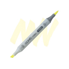 COPIC CIAO PANTONE PENNARELLO SUPER BRUSH E MEDIUM BROAD Y000 PALE LEMON