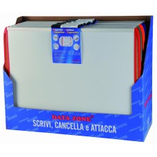 LAVAGNA BIANCA MAGNETICA  28X43 CM BIANCA CON PENNARELLO INCLUSO