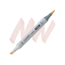 COPIC CIAO PANTONE PENNARELLO SUPER BRUSH E MEDIUM BROAD R00 PINKISH WHITE