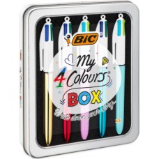 BIC METAL BOX 4COLOURS