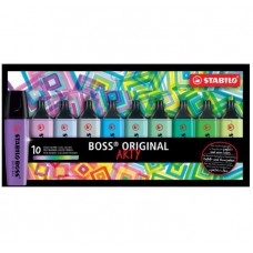 STABILO BOSS ARTY 10 COLORI FREDDI