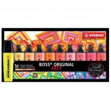 STABILO BOSS ARTY 10 COLORI CALDI