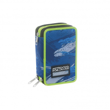 SEVEN ASTUCCIO PORTAPENNE 3 ZIP COMPLETO LAVABILE CRAFTER BOY
