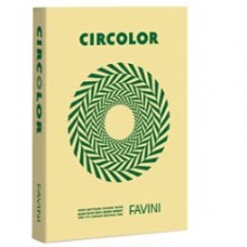 FAVINI CIRCOLOR  CARTA RICICLATA PER STAMPA E FOTOCOPIE  500 FOGLI 80 GR  GIALLINO CAMOMILLA