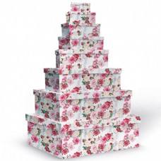 MARPIMAR SET 8 SCATOLE ROSELLINE