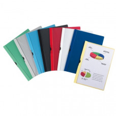 CARTELLA PORTADOCUMENTI CON CLIP A4 COLORI ASSORTITI CONF.5 PZ