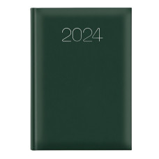 AGENDA 2024 SETTIMANALE 17X24 CM GOMMATO VERDE