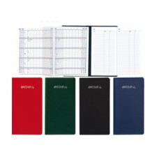 AGENDA MENSILETTO TASCABILE 2024 7X13,5 PVC ALPHA CON RUBRICA  COLORI ASSORTITI