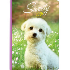 AGENDA 2024 GIORNALIERA S/D ABB 10.5X14.5 SWEETY 
 FANTASIE ASSORTITE