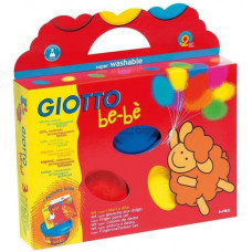 GIOTTO BE-BE COLORI A DITA 3X100 ML.