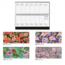 CANGINI AGENDA PLANNING 2024 SETTIMANALE 29.8X10.5 A FIORI