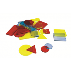 CWR FIGURE GEOMETRICHE TRASPARENTI SET 30 PEZZI