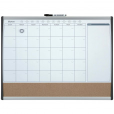 NOBO LAVAGNA MAGNETICA COMBINATA CON CALENDARIO 58,5X43 CM