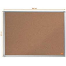 NOBO PANNELLO SUGHERO 60*45 CORNICE IN ALLUMINIO