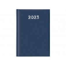 AGENDA 2023 GIORNALIERA 17X24 CM GOMMATA BLU