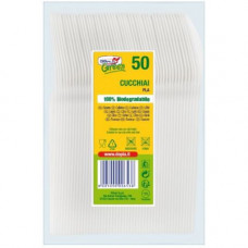 DOPLA GREEN CUCCHIAI COMPOSTABILE-BIO-CF.50
