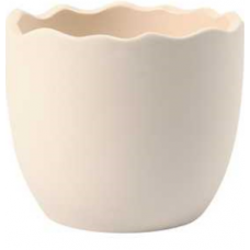 VASO GUSCIO D'UOVO TERRACOTTA DA DECORARE CF. 24 PEZZI