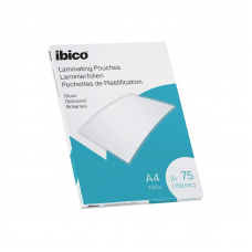 IBICO BASICS LIGHT POUCHES PER PLASTIFICARE A CALDO A4 75MIC