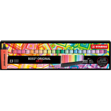 STABILO BOSS ARTY EVIDENZIATORE 23 COLORI DESK SET