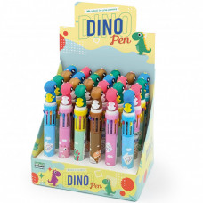 LEBEZ DISPLAY DINO PEN 24 PENNE MULTIFUNZIONE 10IN1