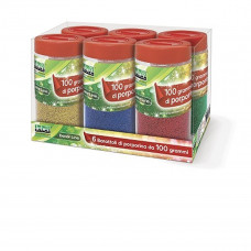 LEBEZ PORPORINA 100 GR. SET 6 BARATTOLI COL.ASSORTITI