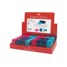 FABER CASTELL 24 TEMPERAMATITE MINI SLEEVE 32 GOMME COL.ASS