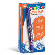 CARIOCA OOPS POP PENNA CANCELLABILE 12 PZ BLU