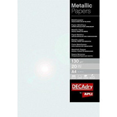 DECADRY CARTA A4 PERLA METALLIZZATO 130GR. CF.20