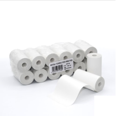 ROTOLO CARTA TERMICA PER POS MINI SENZA  ANIMA 10M 12 ROTOLI