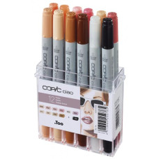COPIC CIAO ASTUCCIO 12 PENNARELLI TONALITÀ' DELLA PELLE