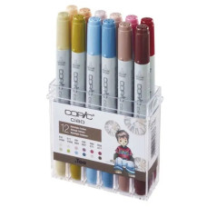 COPIC CIAO ASTUCCIO 12 PENNARELLI SET NOSTALGIC COLOURS