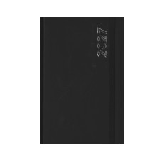 AGENDA 2027 GIORNALIERA DYNAMIC 11X16,5 CM CON ELASTICO NERA