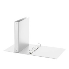 RACCOGLITORE EUROPA 4 ANELLI 30 MM FORMATO A4 26X32CM BIANCO